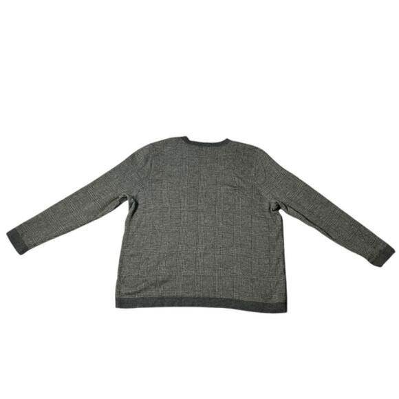 Lauren Ralph Lauren Plaid Size 100% Wool Multi Gray Sweater - Picture 11 of 13